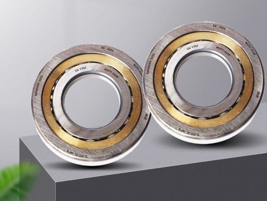 ISO9001 Cuscinetto a sfera a quattro punti di contatto resistente con gabbia in acciaio