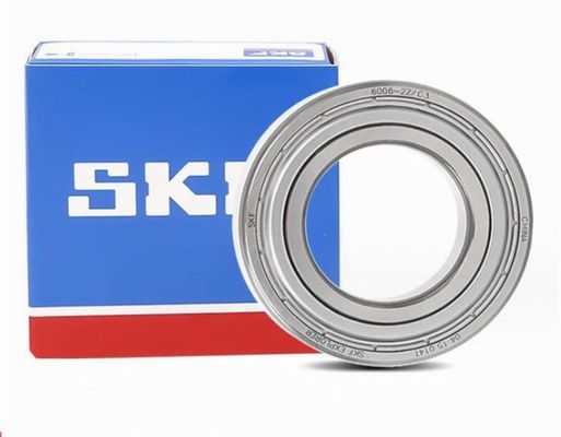 6204 ZZ Cuscinetto a sfera sigillato a scanalatura profonda per applicazioni di velocità Cor 6.65 KN