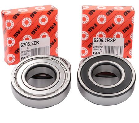 FAG 6206 cuscinetto a sfera a scanalatura profonda sigillato ID 30 mm parete sottile per macchine industriali