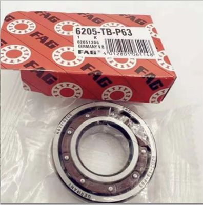 FAG 6205-TB cuscinetto a sfera a scanalatura profonda con copertura antipolvere e tipo gabbia in ottone
