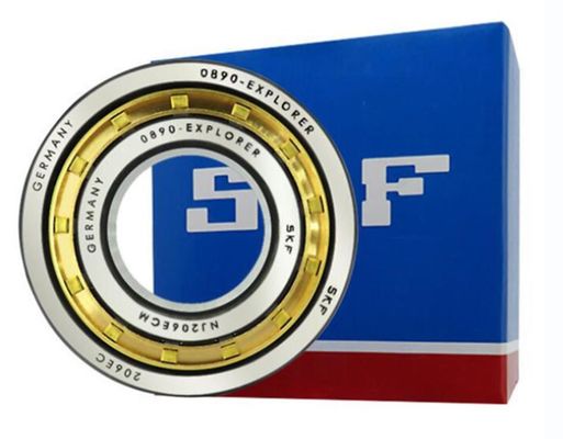 SKF NJ206ECM 30 mm dimensione interna cilindrico rullo cuscinetto sigilli aperti