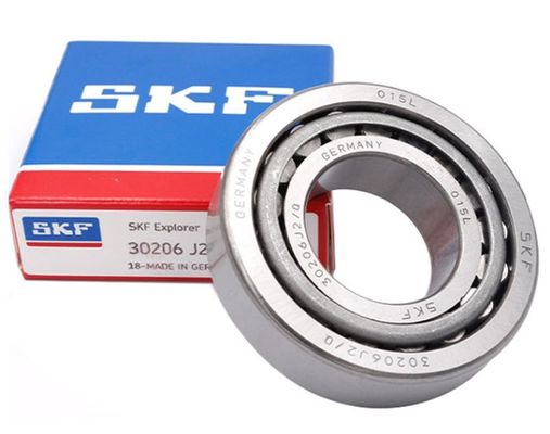 17.5mm Larghezza SKF 30206 Cuscinetti a rulli conici in acciaio per applicazioni industriali