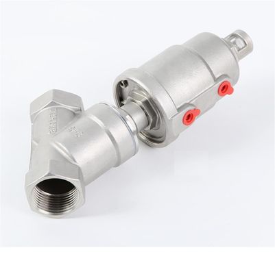 Valvola d'angolo DN20 attuatore 50mm pneumatico precisione Die Casting Valvola Globo Valvola di cancello