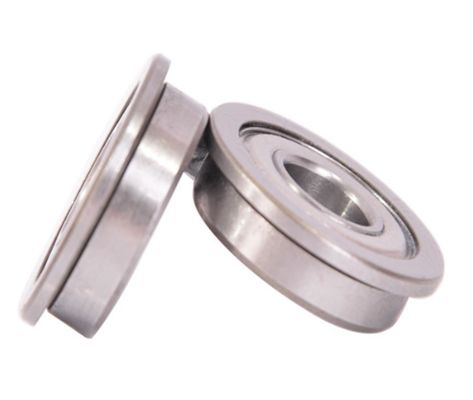 F6800ZZ 10*19*5MM Cuscinetti a flangia a scanalatura profonda con scanalatura di arresto e tipo sigillato